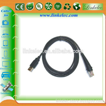 straight/coiled barcode Honeywell/Metrologic Scanner USB Cable